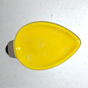 Holiday Christmas JOY tray Knickknack dish trinket tray Christmas candy dish